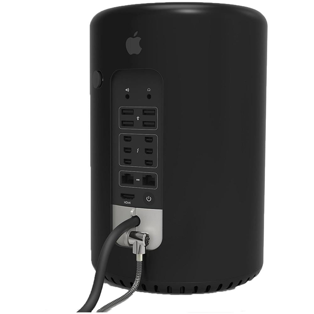 Lucchetto di Sicurezza per Mac Pro con Cavo in Acciaio di 2 m, Nero - Foto 3