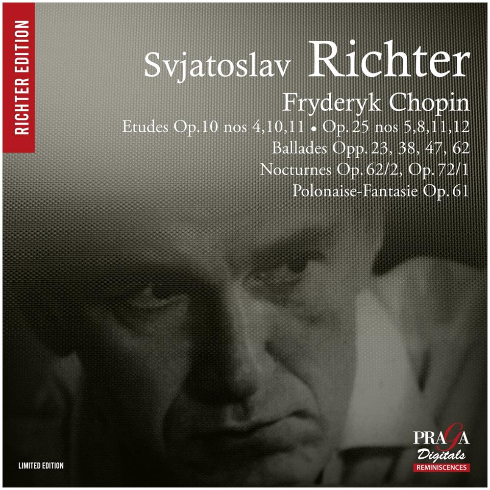 Chopin Fryderyk - Etudes (selezione) , Ballate Opp. 23, 38, 47, 52 Notturni Nn. 1 E 2, Polacca N. 7 - Richter Sviatoslav (SACD) - Foto 1
