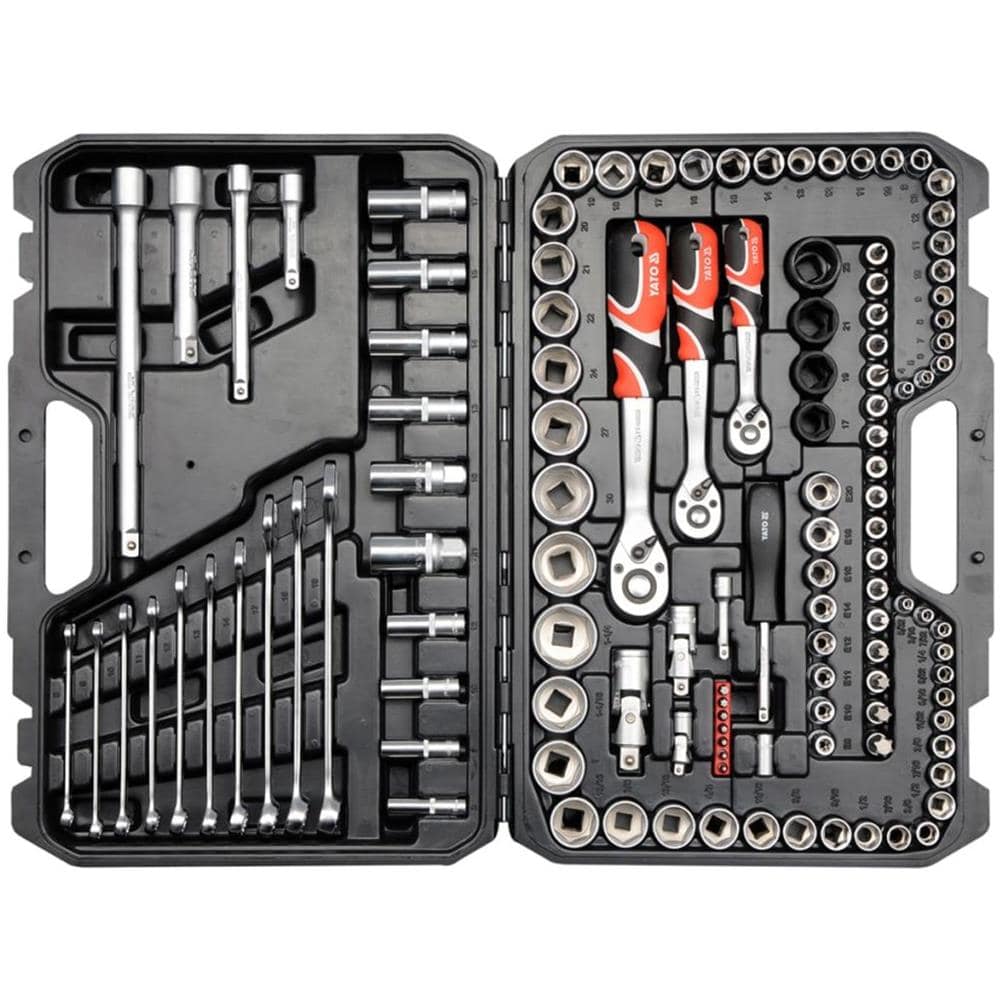 Set Bussole Per Chiave A Cricchetto Da 120 Pezzi Yt-38801 - Foto 2