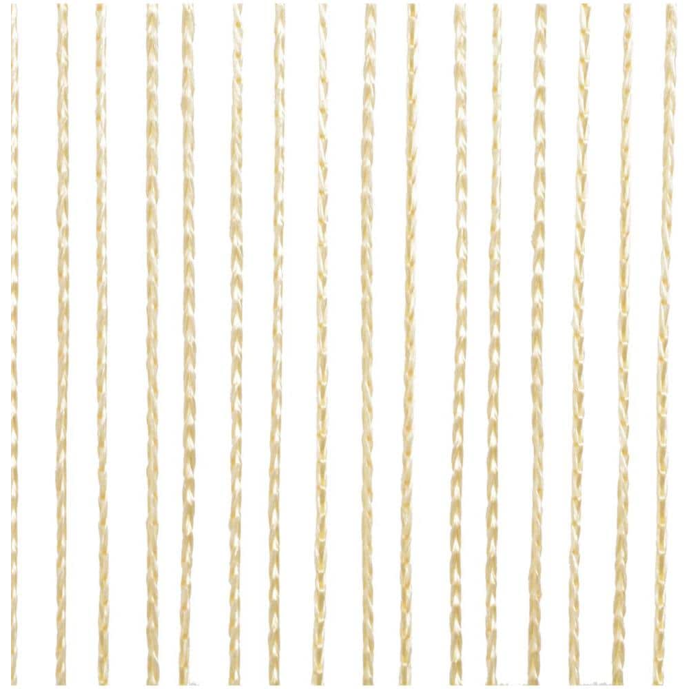2 Pz Tende A Fili 100x250 Cm Crema - Foto 4