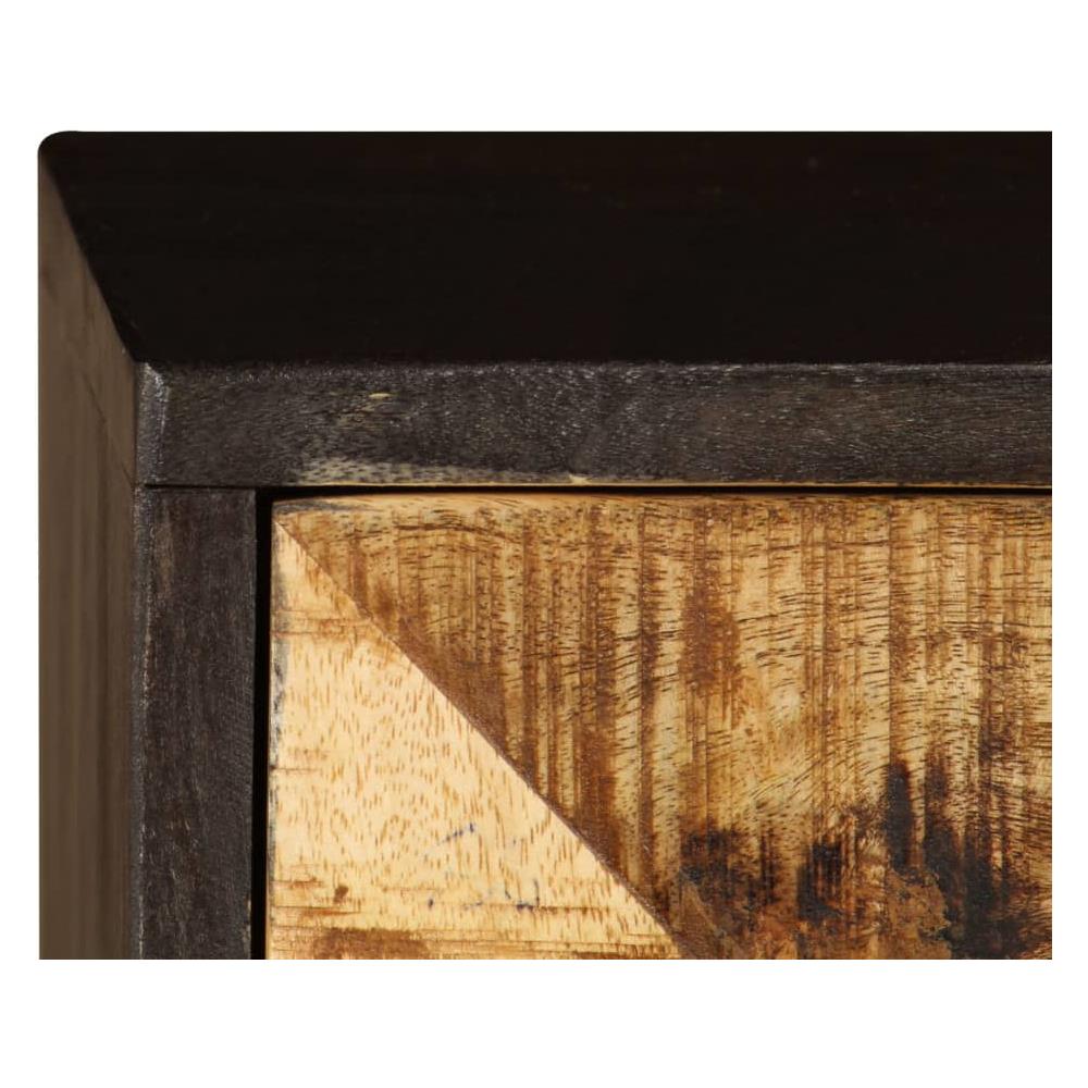 Credenza In Legno Massello Di Mango 85x30x75 Cm - Foto 2