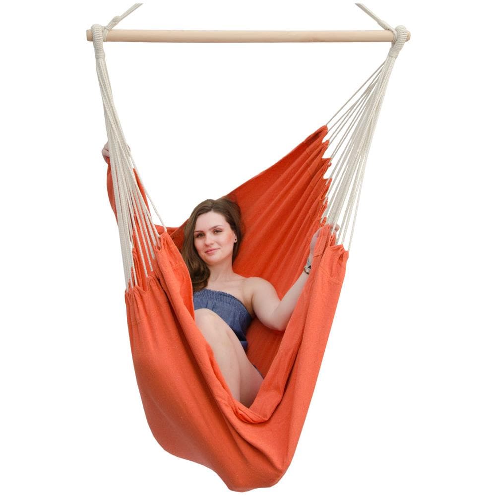 Amaca Per Sedersi 2 Persone 150kg Sedile Sospeso A 2 Posti Poltrona Di Cotone 185x130cm Incl - Foto 2