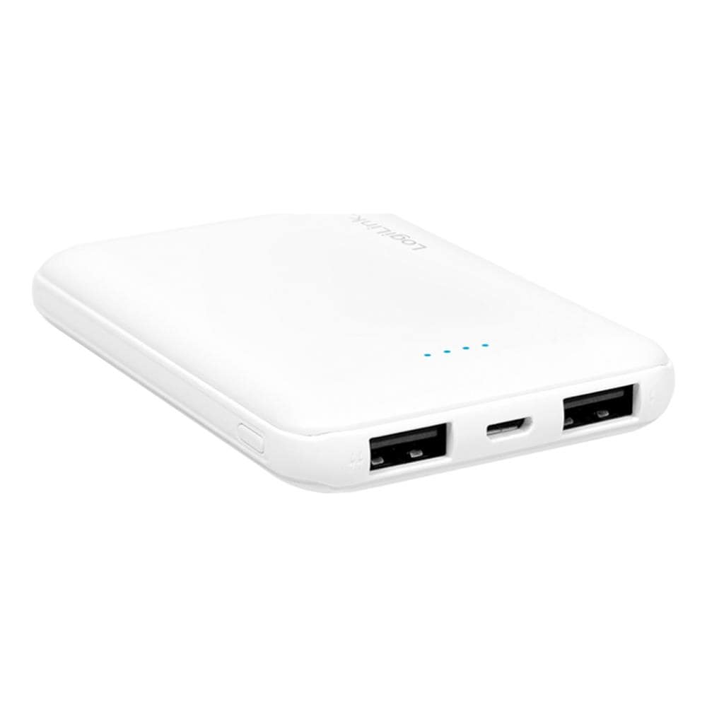 Power Bank 5000mah Polimeri Di Litio 2xusb Bianco - Foto 3