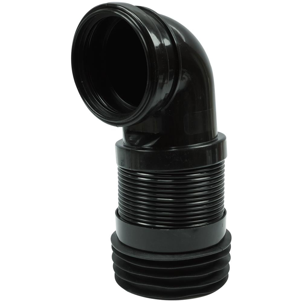 Connettore Pan Tubo Suolo Armonica Gomito Flessibile 90/110mm Cornice Incasso - Foto 1