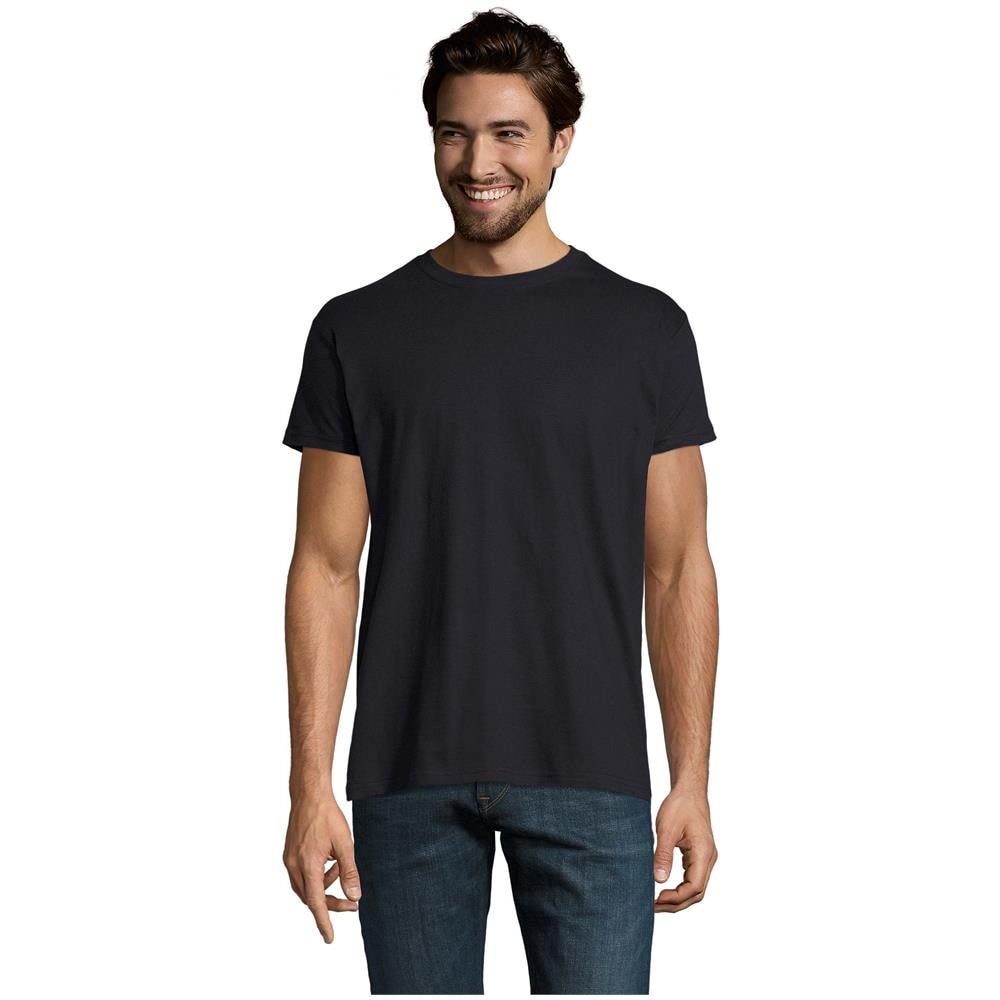 T-shirt Girocollo Da Uomo Modello Imperiale Taglia 4xl Colore Blu Marino - Foto 1