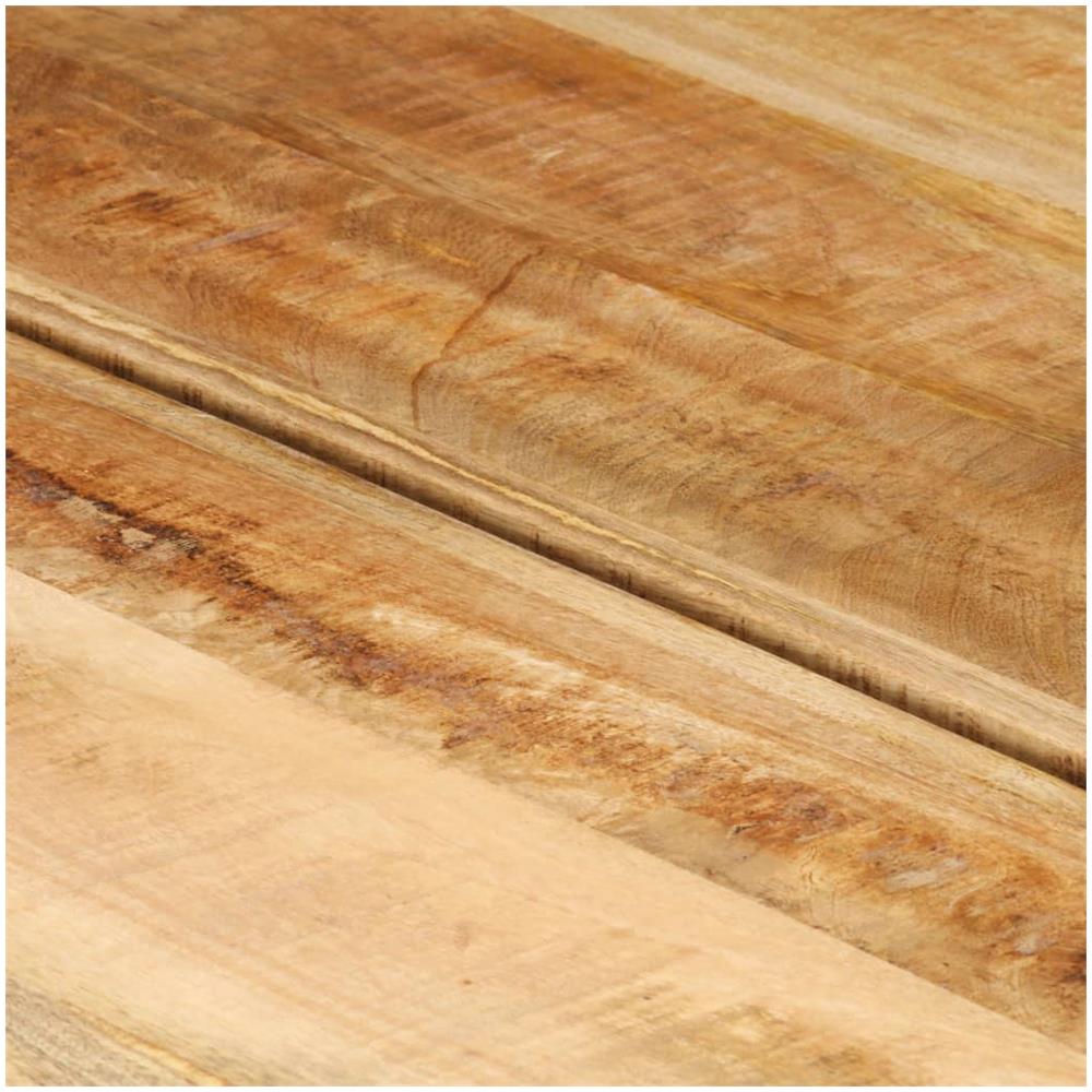 Tavolino Da Salotto In Legno Massello Di Mango 142x90x42 Cm - Foto 2