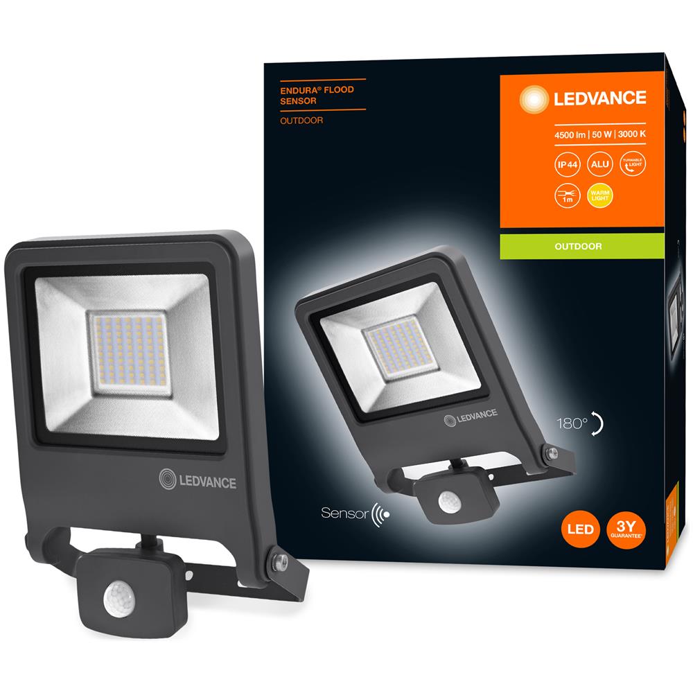 Endura Flood, Sensore, 50w / 830, Grigio - Foto 18