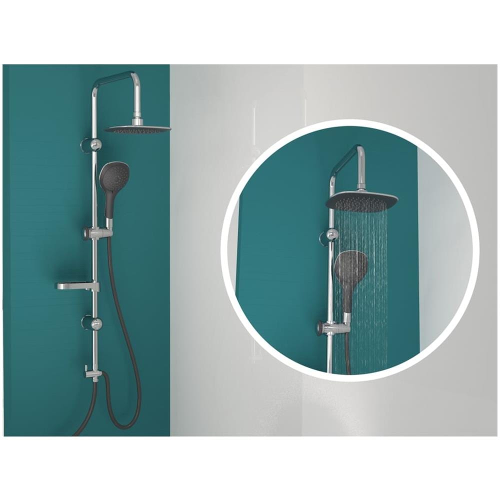 Set Doccia DUSCHTRAUM Cromato e Nero - Foto 2