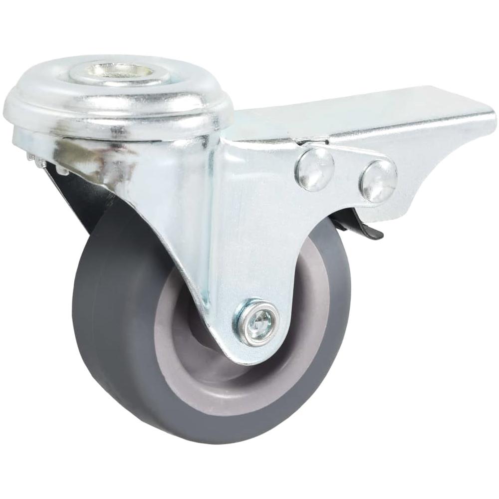 Ruote Girevoli con Foro per Bulloni 4 pz 50 mm - Foto 2