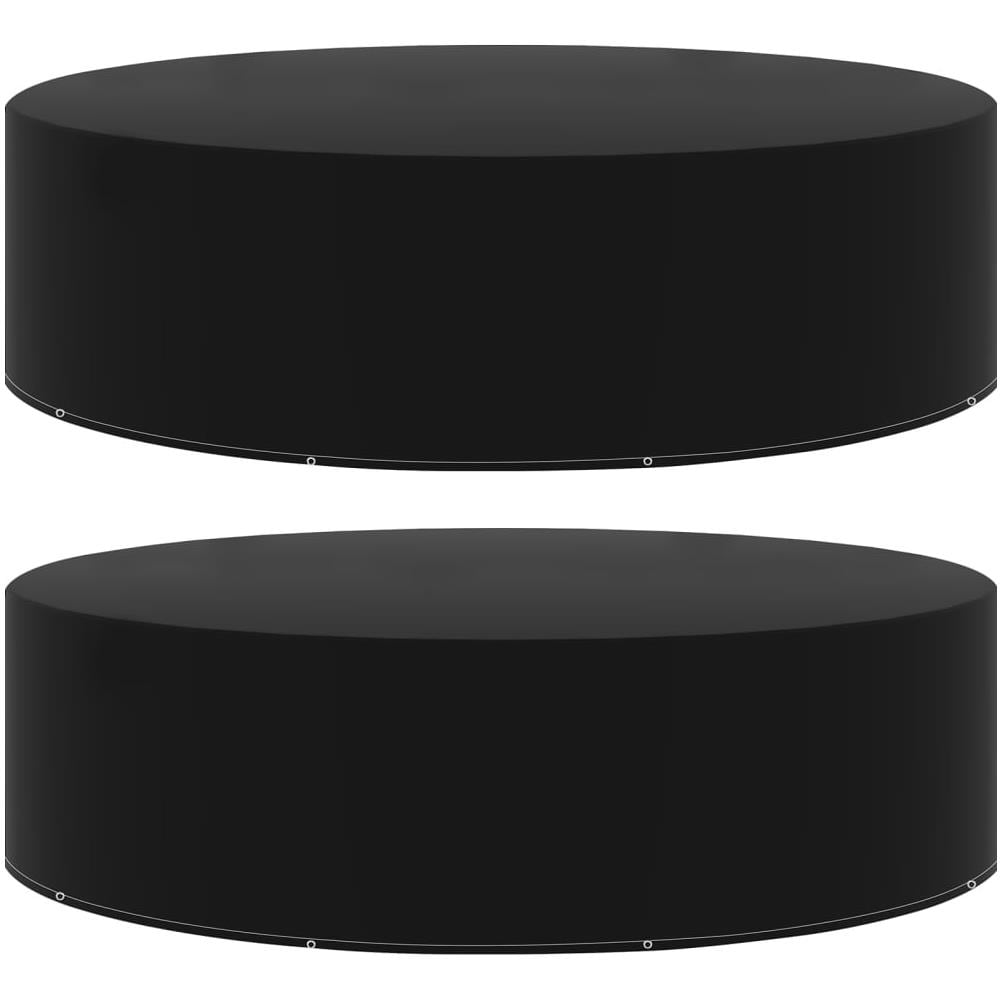 Coperture per Mobili da Giardino 2pz 10 Occhielli 205x90 cm - Foto 1