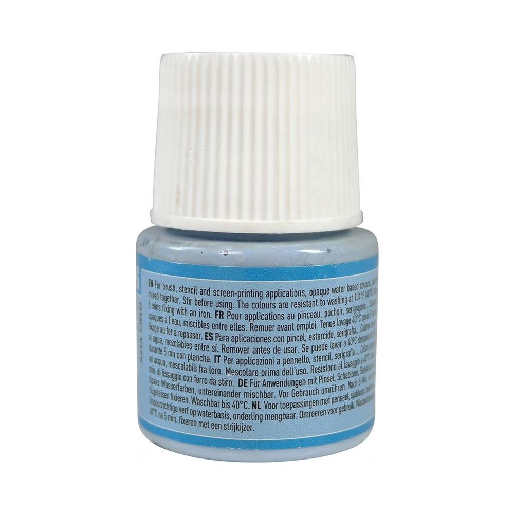 Pittura Tessile Setacolor Opaco - Azzurro - 45 Ml - Foto 2