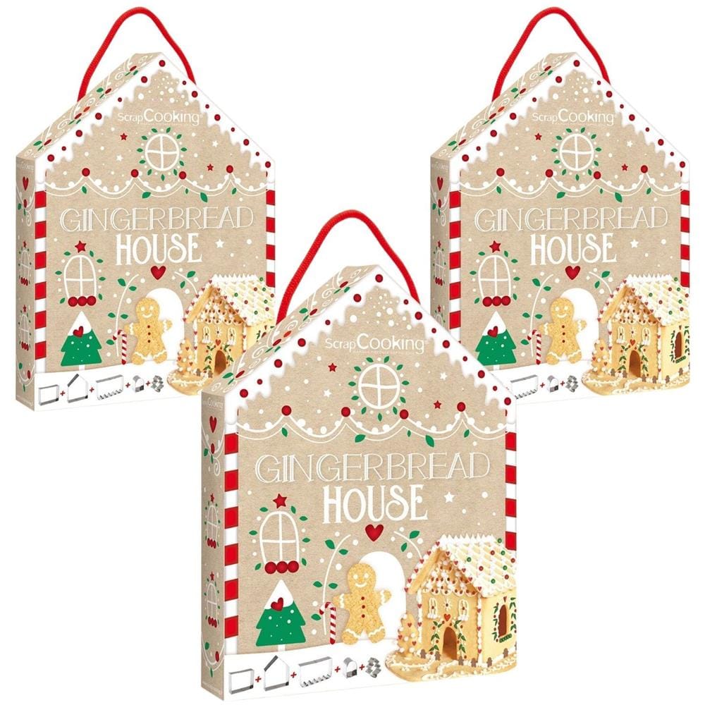 3 Kit Taglierine Casa In Pan Di Zenzero - Foto 1