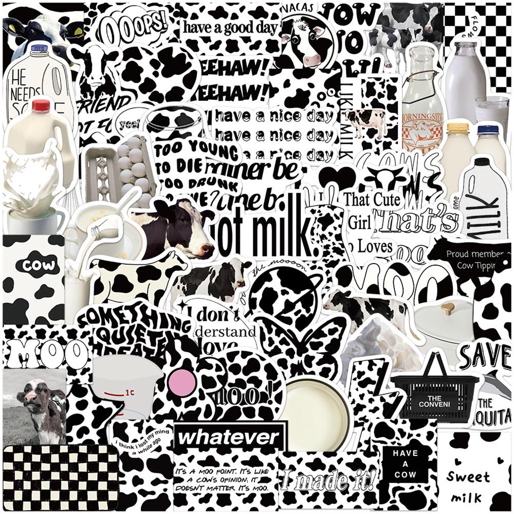 Confezione Da 65 Adesivi Impermeabili Con Graffiti Estetici Per Diario Di Bottiglie D'acqua Per Laptop Multicolor - Foto 1