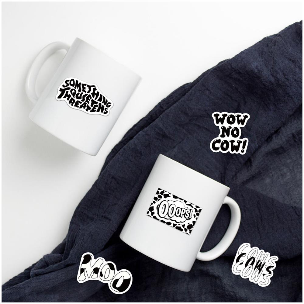 Confezione Da 65 Adesivi Impermeabili Con Graffiti Estetici Per Diario Di Bottiglie D'acqua Per Laptop Multicolor - Foto 3