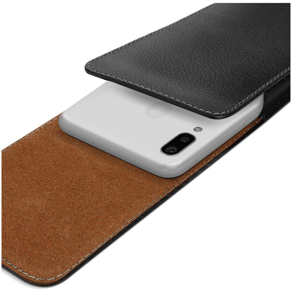 Custodia Da Cintura Verticale Nera 5,5 Pollici Per Smartphone - Foto 5