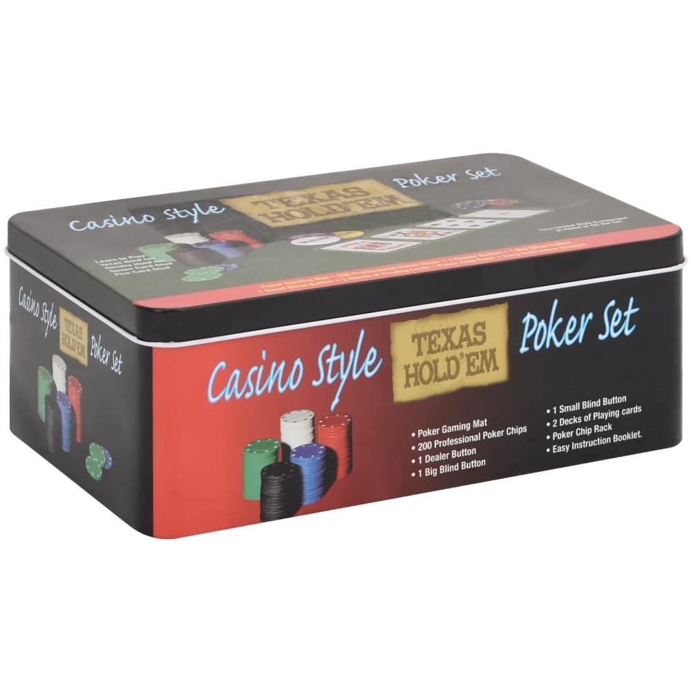 Set Di Fiches Da Poker 200 Pz 4 G - Foto 2