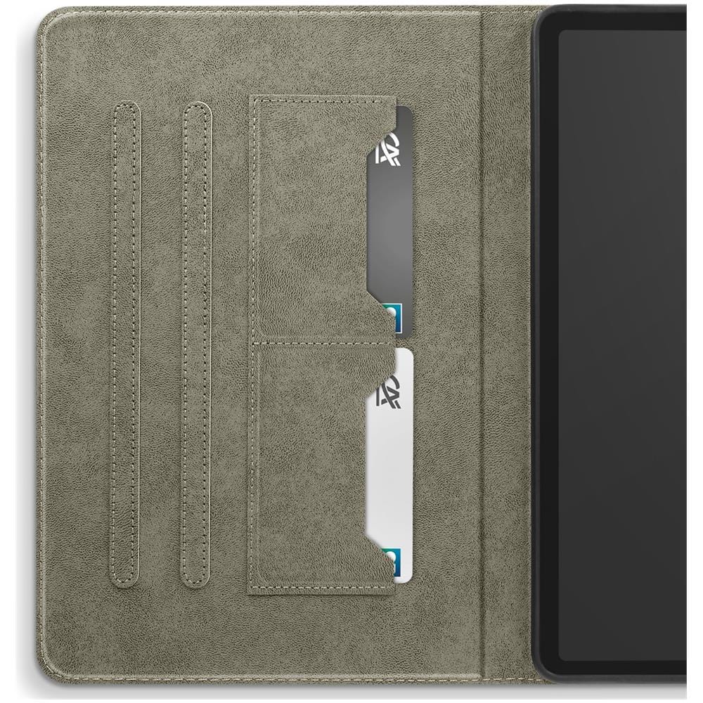 Custodia Per Samsung Tab S9 E S9 Fe Portacarte Supporto Video Nera - Foto 2