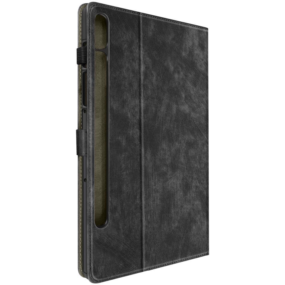 Custodia Per Samsung Tab S9 E S9 Fe Portacarte Supporto Video Nera - Foto 1