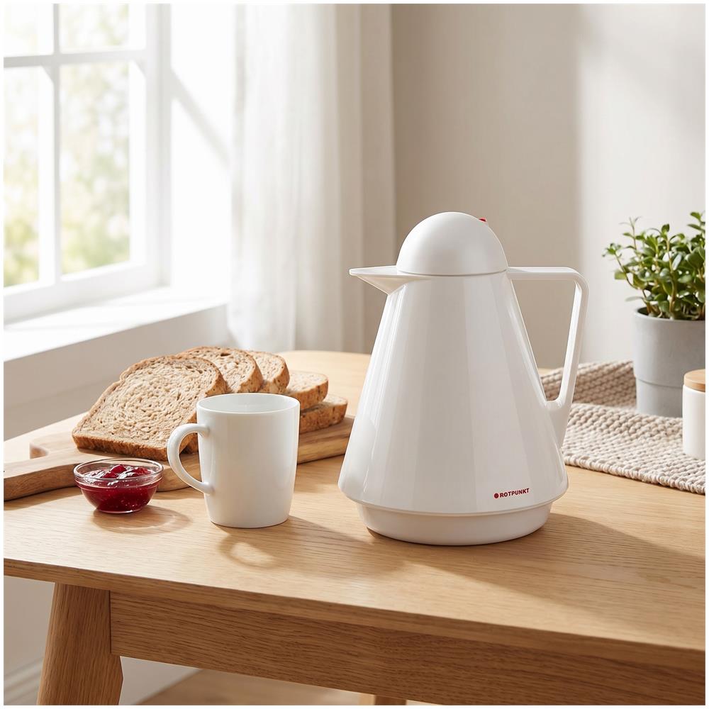 Borraccia termica 1L - Sylke 880 - Doppio uso caldo e freddo - Avorio - Foto 5