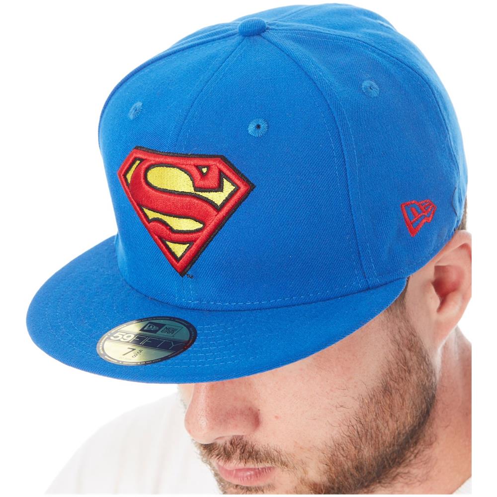 Berretti E Cappelli New Era 59 Fifty Superman Accessori Uomo 7 1/4 - Foto 2