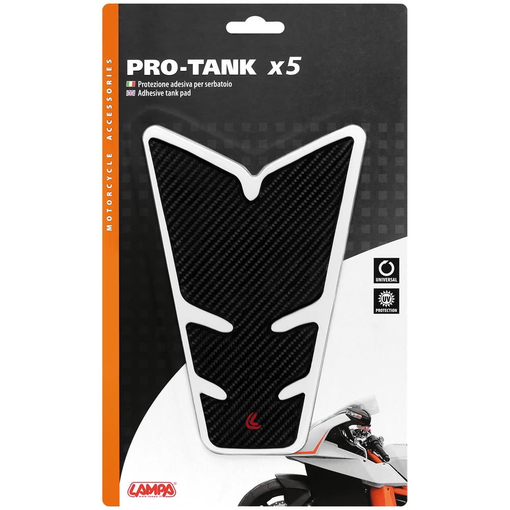 90516 Pro-tank X5 Protezione Adesiva Per Serbatoio Carbon - Foto 2