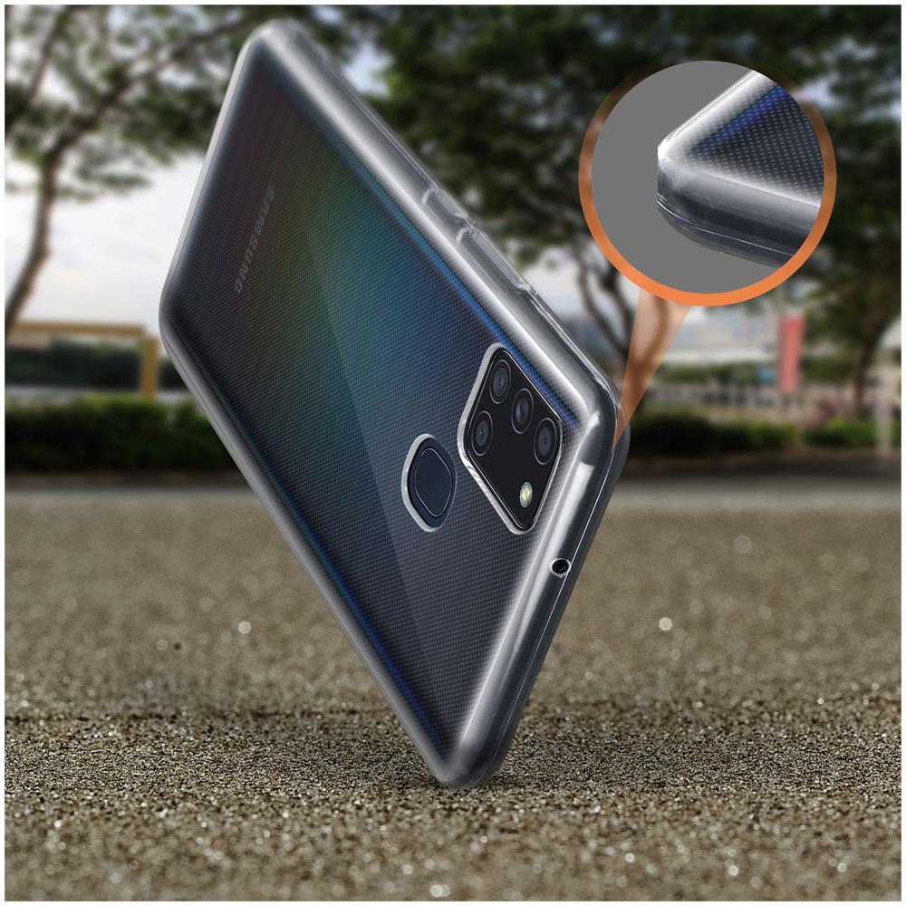 Cover Samsung Galaxy A21s Protezione Antiurto Trasparente - Foto 5