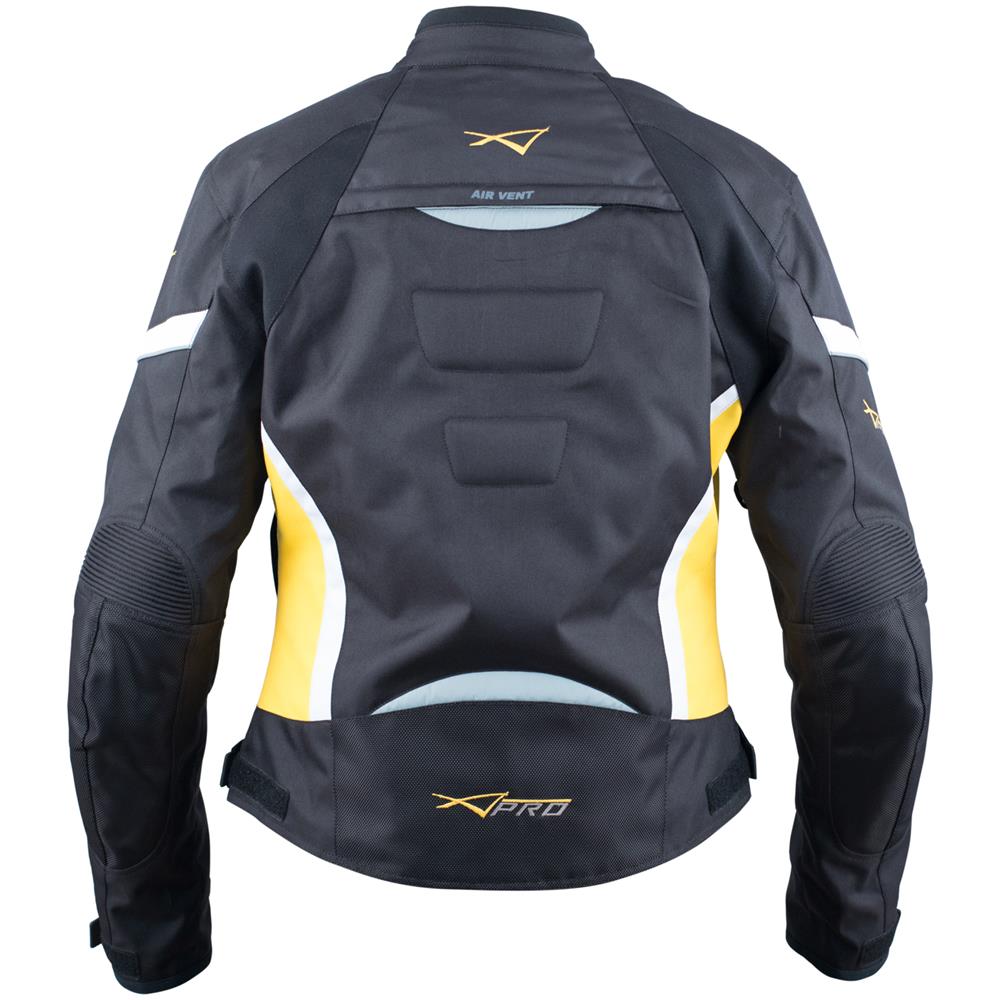 Moto Giacca Donna Sport Impermeabile Tessuto Riflettente Fluo 2x - Foto 2