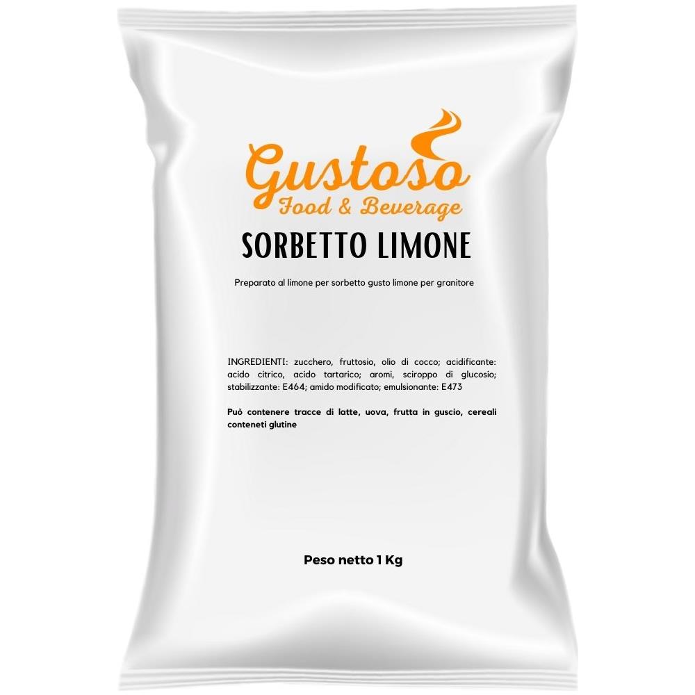 Preparato In Polvere Per Sorbetto Al Limone Da 1 Kg D&d Food & Beverage - Foto 1