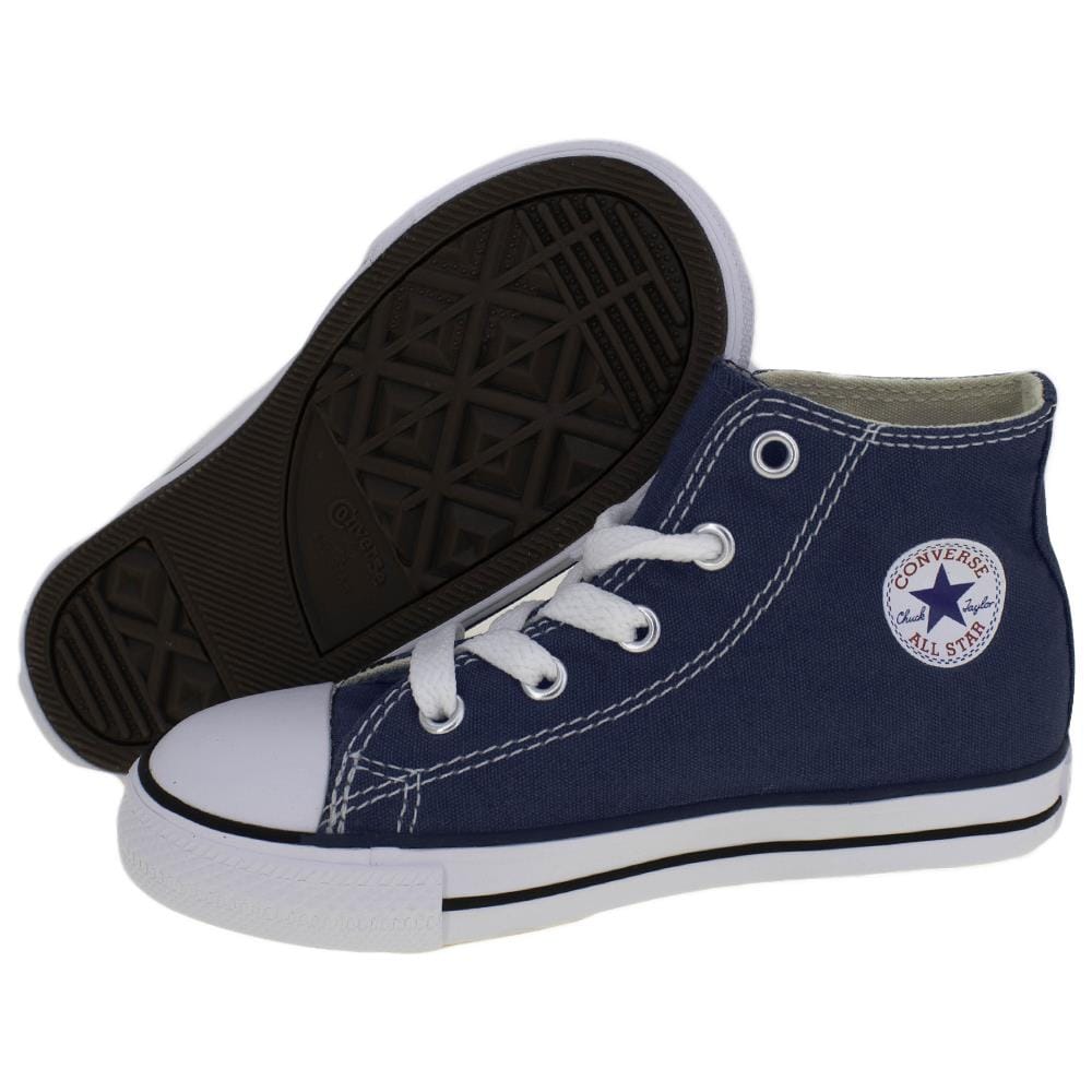 Scarpe Chuck Taylor All Star Infant Taglia 25 Codice 7j233c Blu - Foto 2