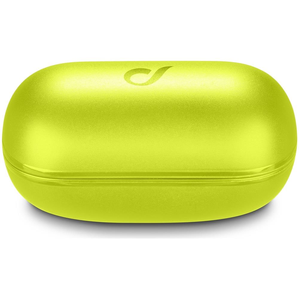 Cellularline Petit - Universale Auricolari Bluetooth® in-ear senza fili con caricabatteria portatile Lime - Foto 2