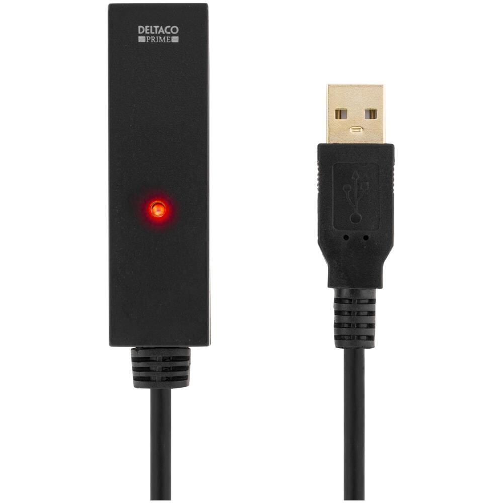 Cavo Di Prolunga Usb Prime, Attivo, Usb 2.0, 3 M, Nero - Foto 2