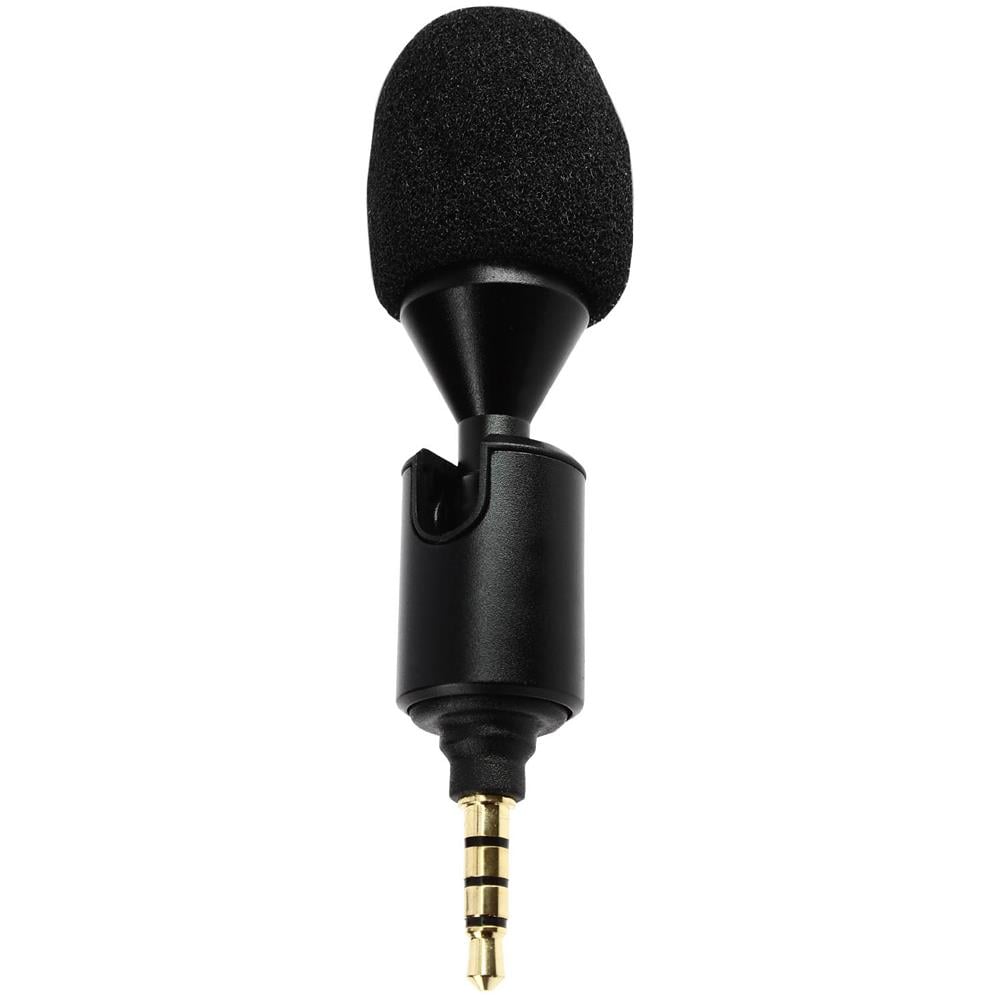 Microfono Lavalier Jack 3,5 Mm Omnidirezionale Filtro Anti-pop Pieghevole, Nero - Foto 1