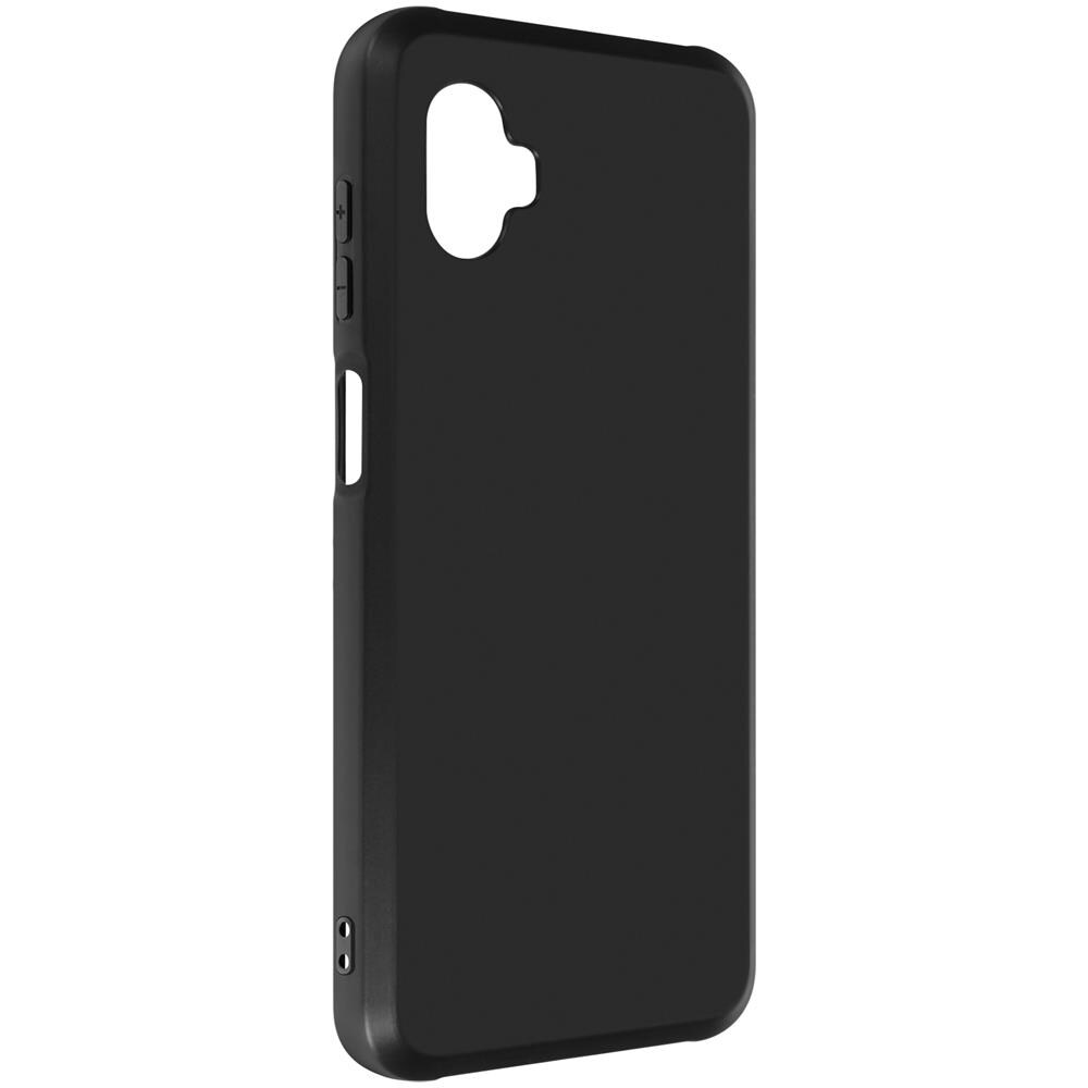 Cover Galaxy Xcover 6 Pro Silicone Gel Resistente Flessibile Ultra-sottile Nera - Foto 2