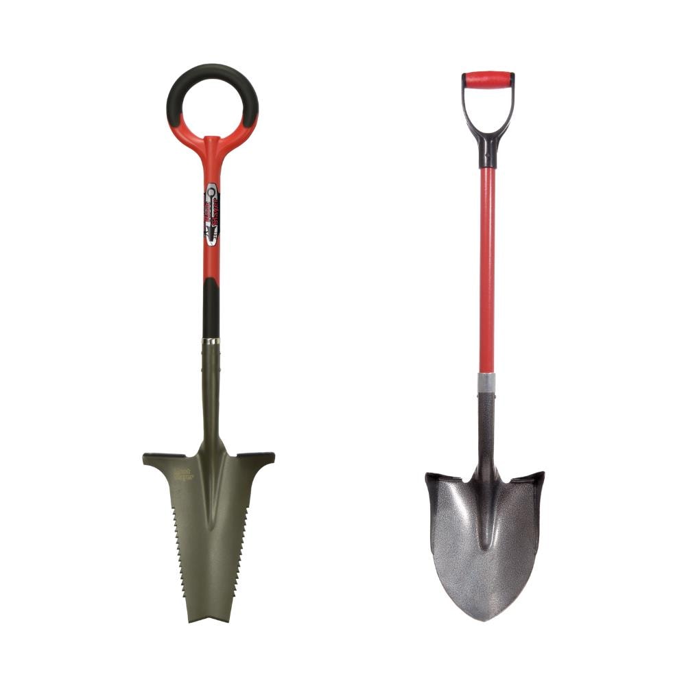 Pacchetto Rootslayer™ - Nero - Adulto - Rootslayer™ + Rootslayer Edge Shovel™ - Giardino - Acciaio Al Carbonio - Impugnatura A 360° - Foto 1