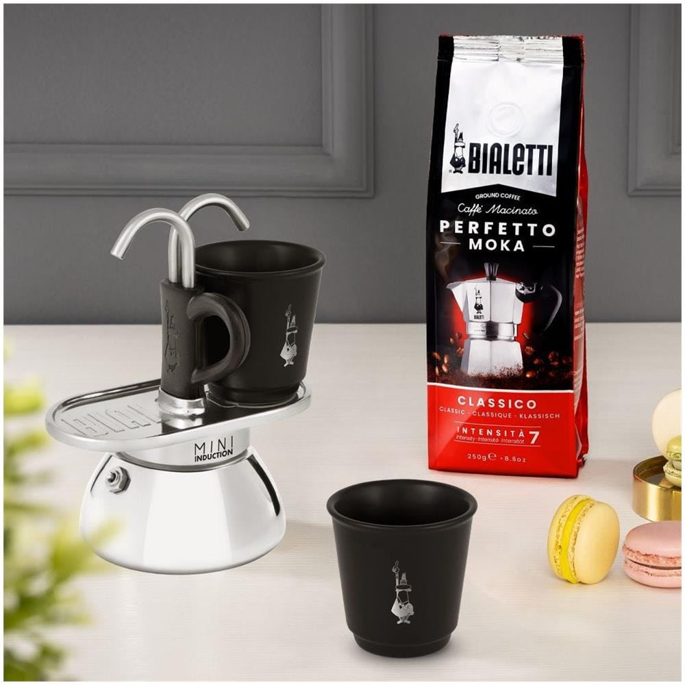 0007310 caffettiera manuale Moka Argento - Foto 4