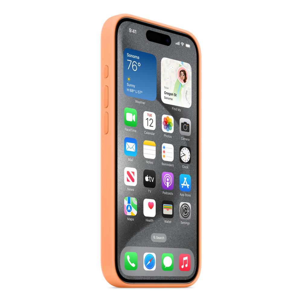 IPHONE 15 PRO SI CASE ORANGE SORBET - Foto 6