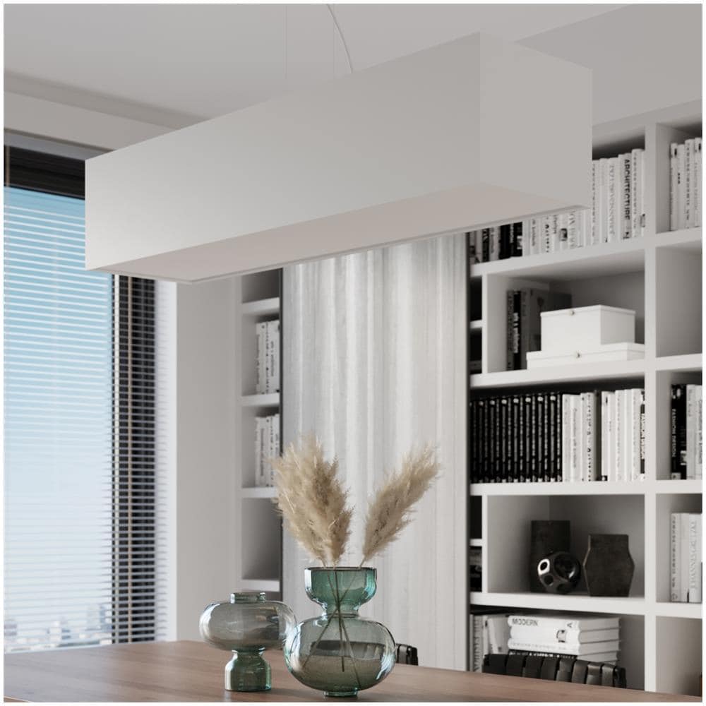 Sollux Lighting Lampadario Santa Bis 80 Bianco Sl.0779 - Minimalista Lampadari Bianco 120x80x30 Cm - Foto 1