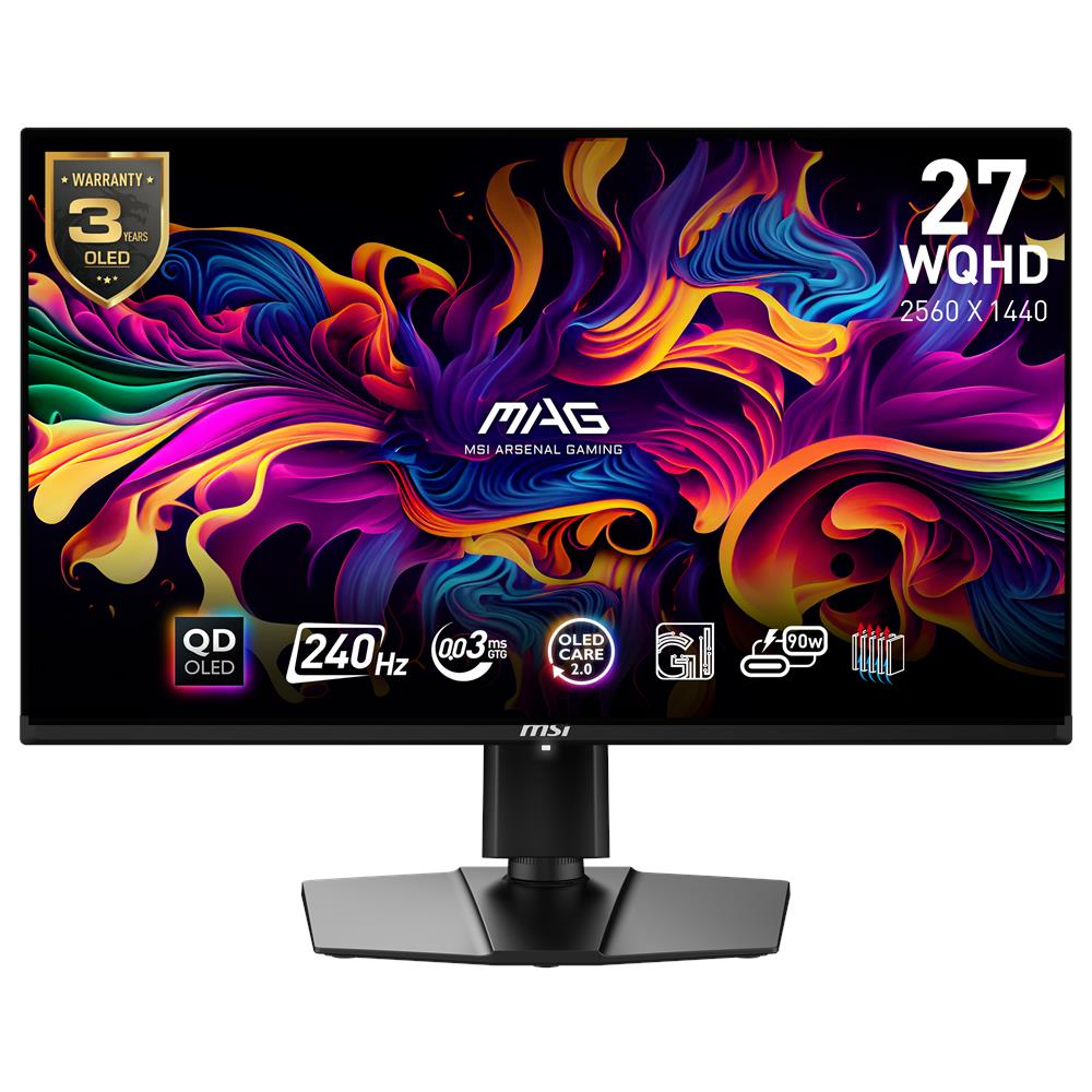 Monitor 26.5" QD-OLED E2 Gaming 271QPX 2560 x 1440 HD Tempo di Risposta 0.03 ms Frequenza di Aggiornamento 240 (Hz) - Foto 1