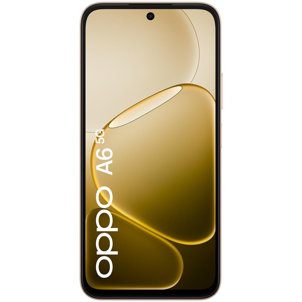 A6 5G AI 256GB 6GB Ram exp. Display 6.75" 120HZ IPS HD+ Main Camera 50MP+2, Selfie 8MP Dual nanoSim Android 15 Dimensity 6300 6550mAh Aurora Gold - Foto 1