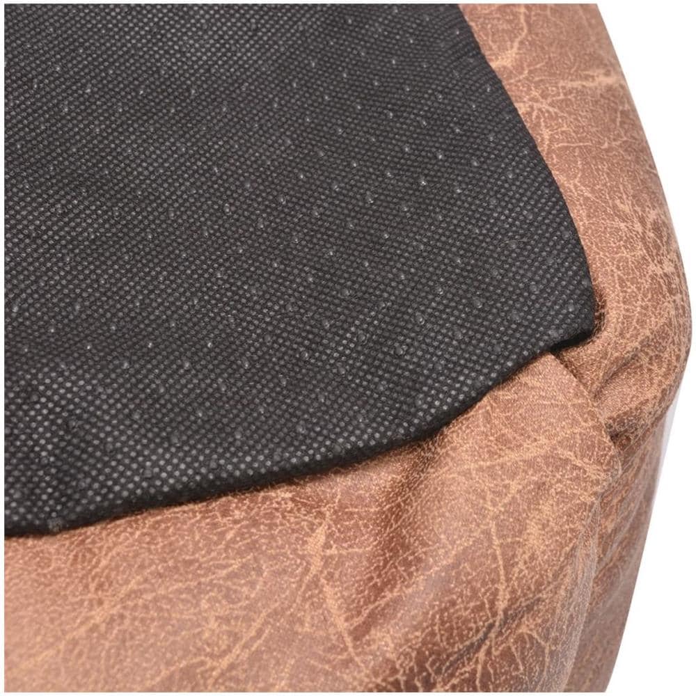 Cuccia Per Cani Con Cuscino Imbottito Pelle Sintetica Taglia M Beige - Foto 5