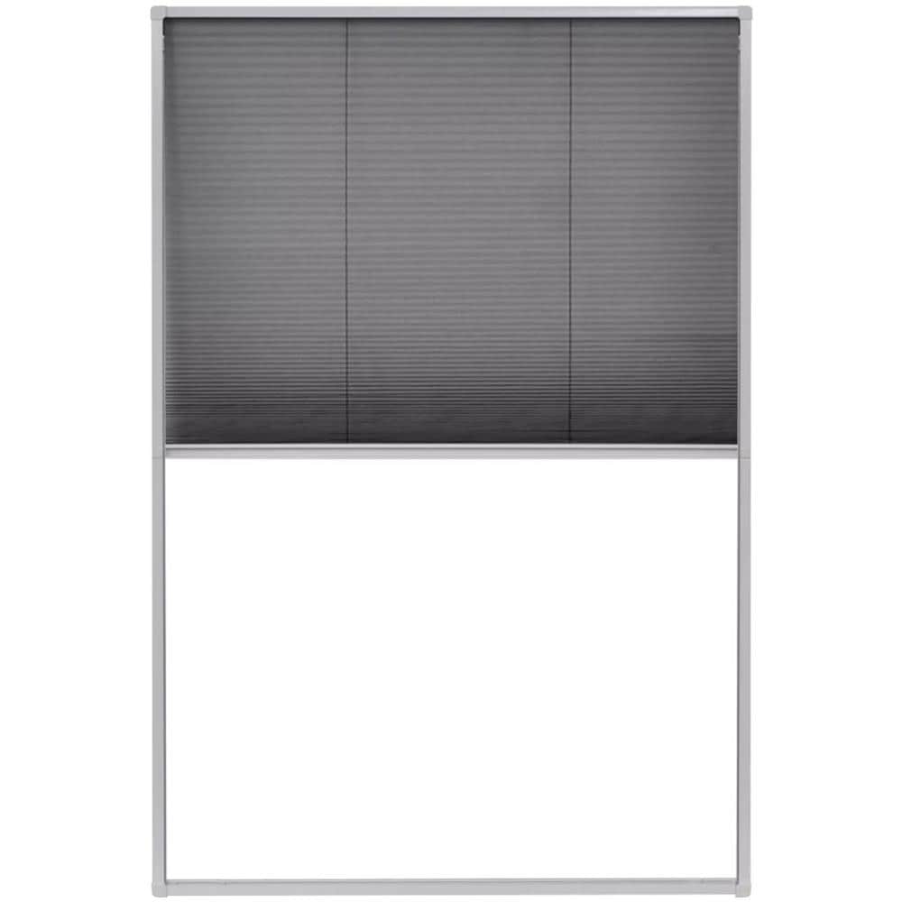 Zanzariera Plissettata Per Finestre In Alluminio 80x120 Cm - Foto 2