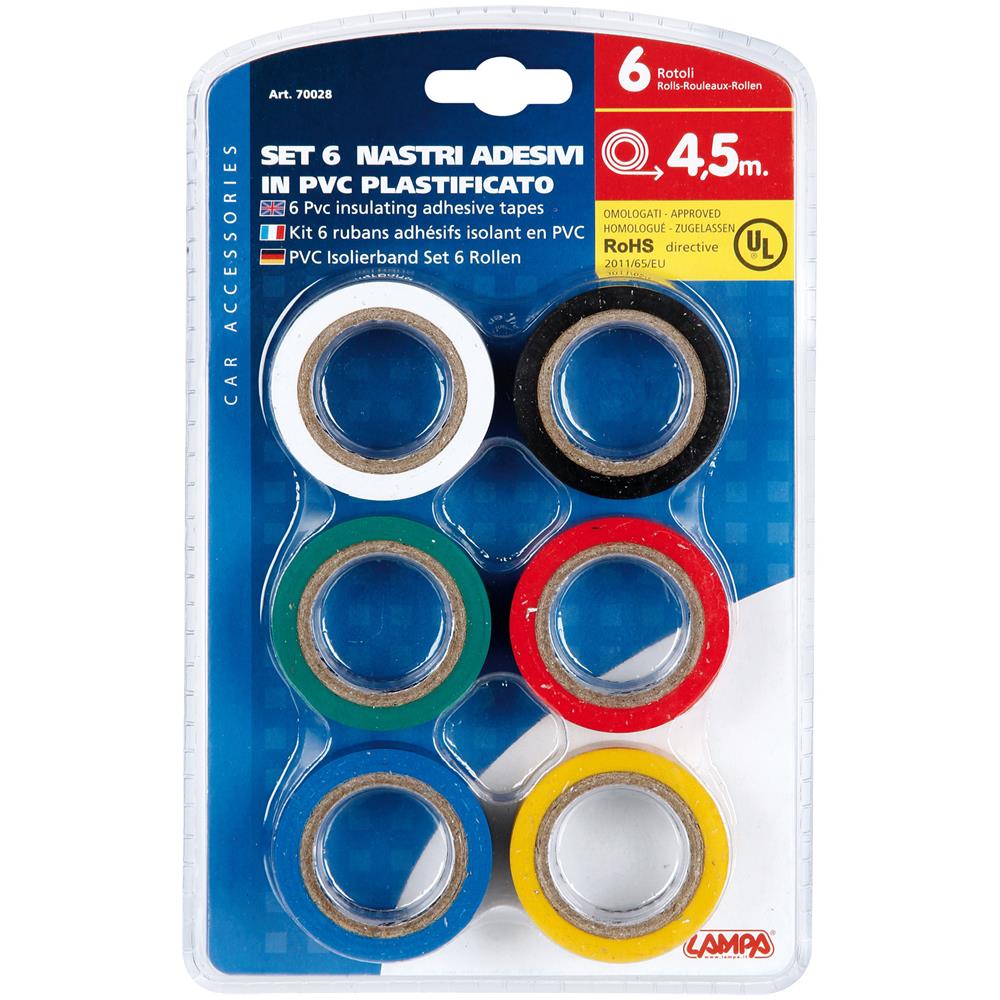 Set 6 Nastri Isolanti Omolog. - Foto 5