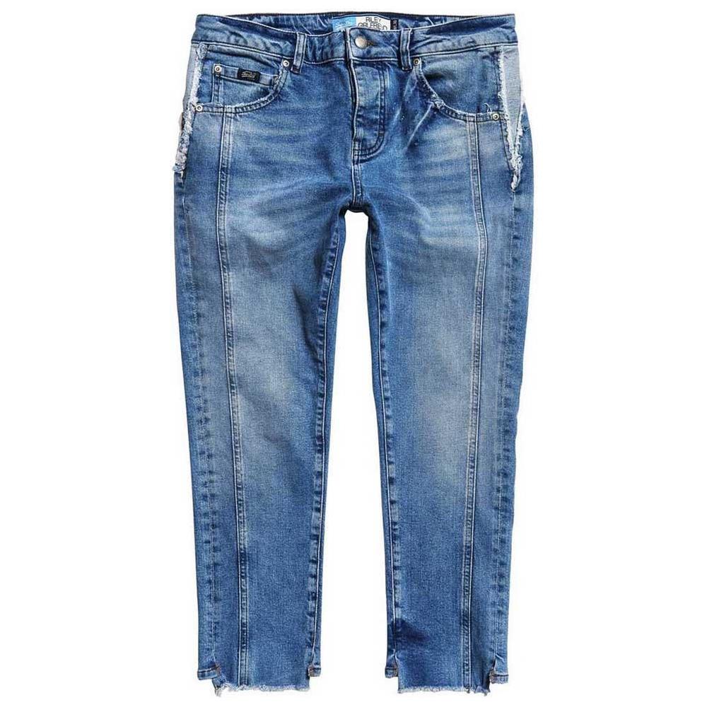 SUPERDRY - Pantaloni Superdry Riley Girlfriend Abbigliamento Donna 25 -  ePRICE
