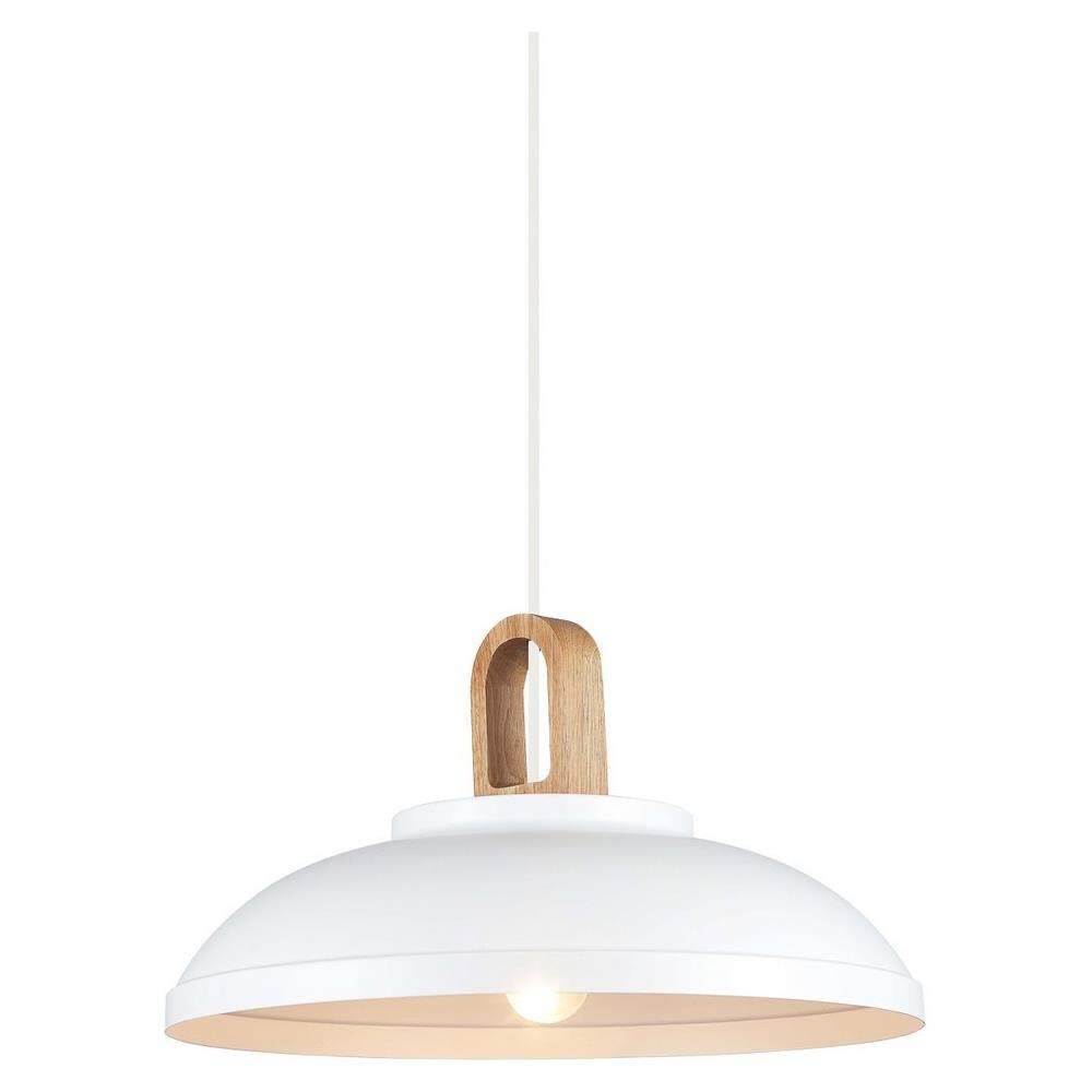 Sospensione Moderna A Sospensione Bianca 1 Luce, E27 - Foto 1