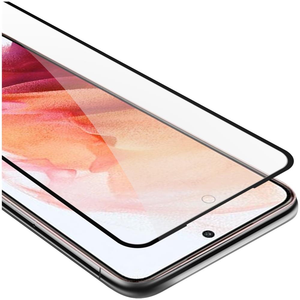 Cadorabo Pellicola Armatura A Schermo Intero Compatibile Con Samsung Galaxy S22 In Trasparente Con Nero - Vetro Temperato (tempered) Di Protezione Del Display In Durezza 9h Con 3d Touch - Foto 1