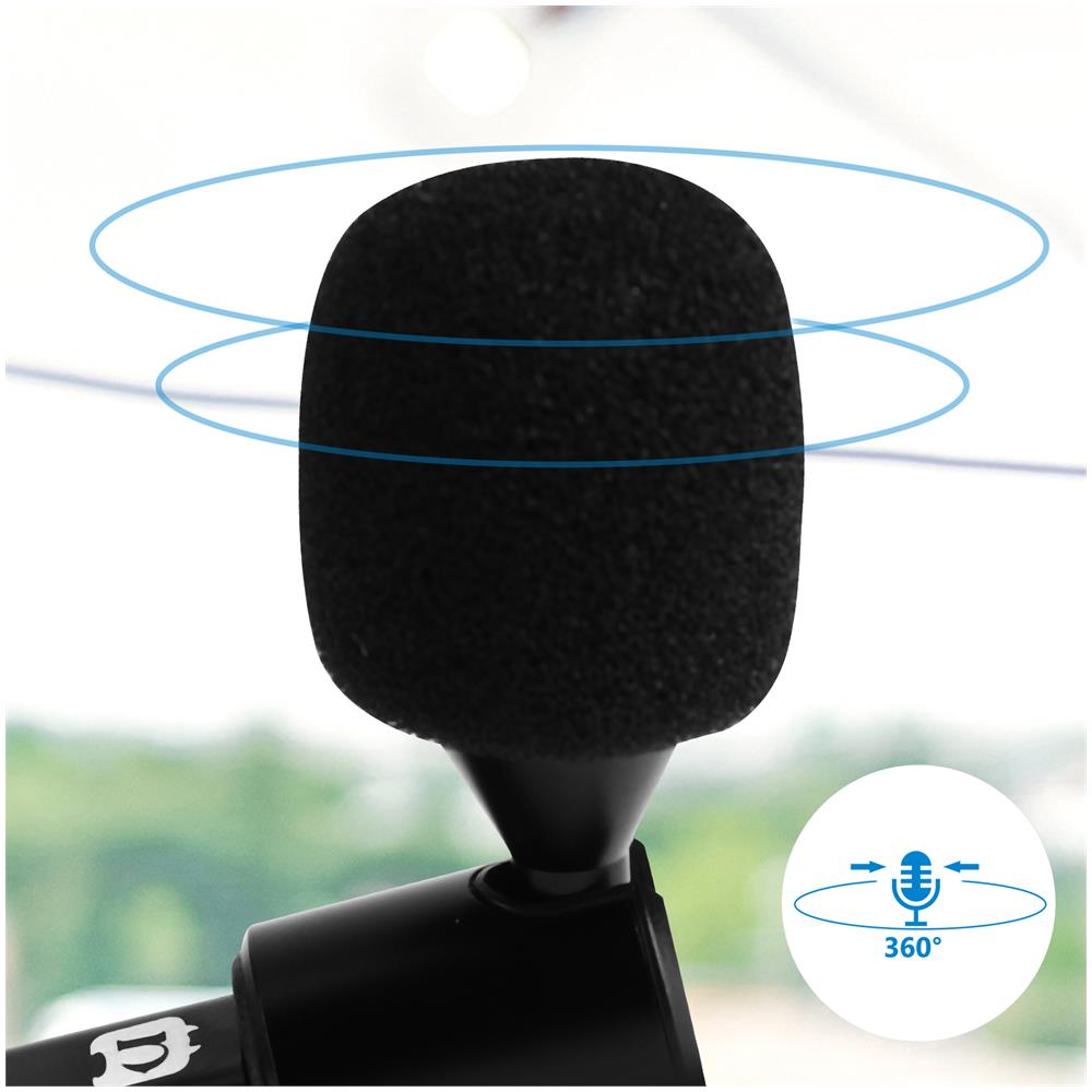 Microfono Lavalier Lightning Omnidirezionale Filtro Anti-pop Pieghevole - Foto 5