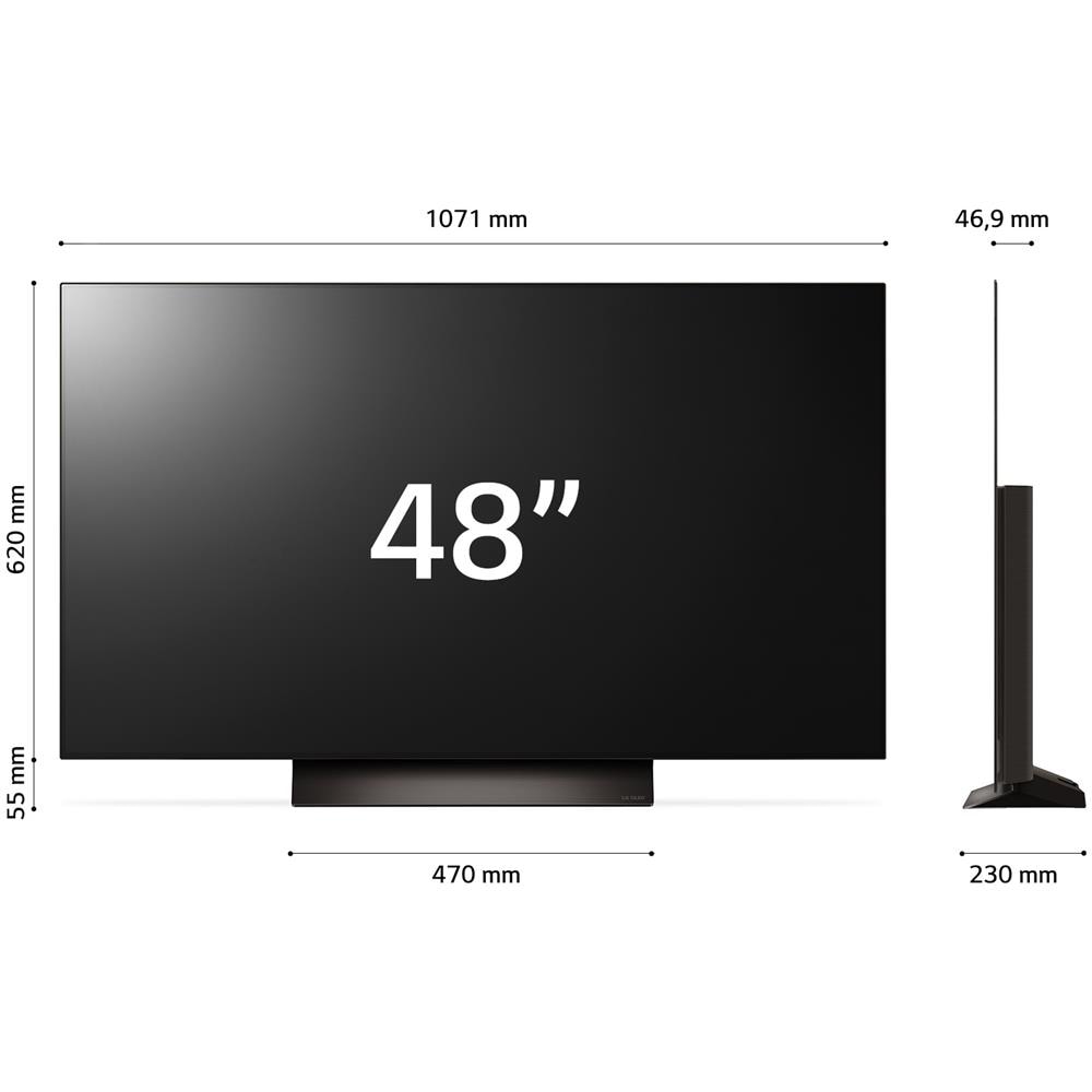 TV OLED Ultra HD 4K 48" OLED48C44LA.API Smart TV WebOS - Foto 5