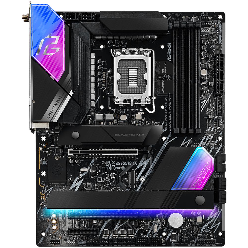 Scheda Madre Z890 Lightning WiFi Socket LGA 1851 Chipset Z890 ATX - Foto 2