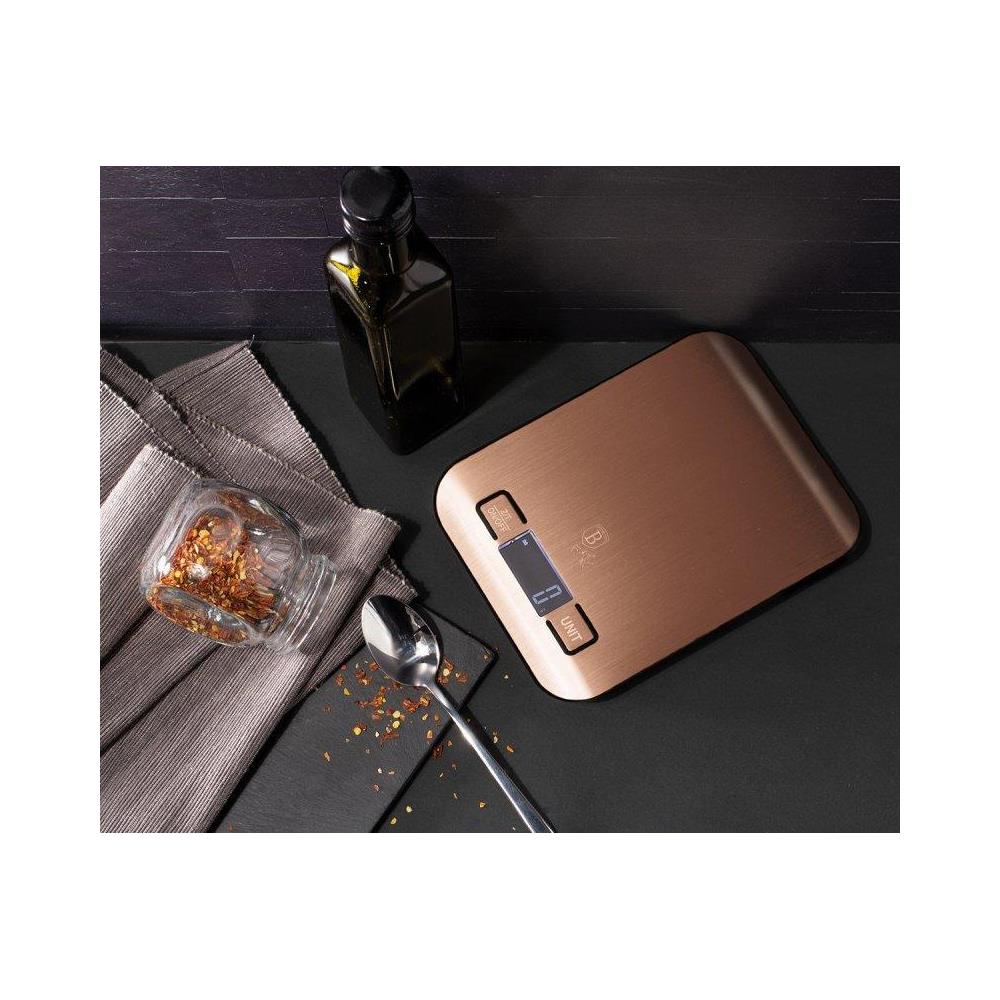 Bilancia da cucina elettronica Berlinger haus BH-9424 in oro rosa - Foto 2