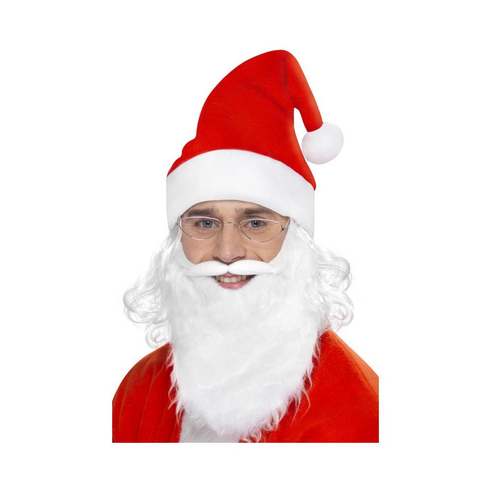 Set Accessori Da Babbo Natale Per Adulti Taglia Unica - Foto 1